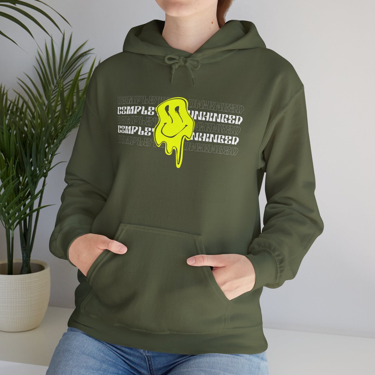 Completely Unhinged Unisex Hooded Sweatshirt