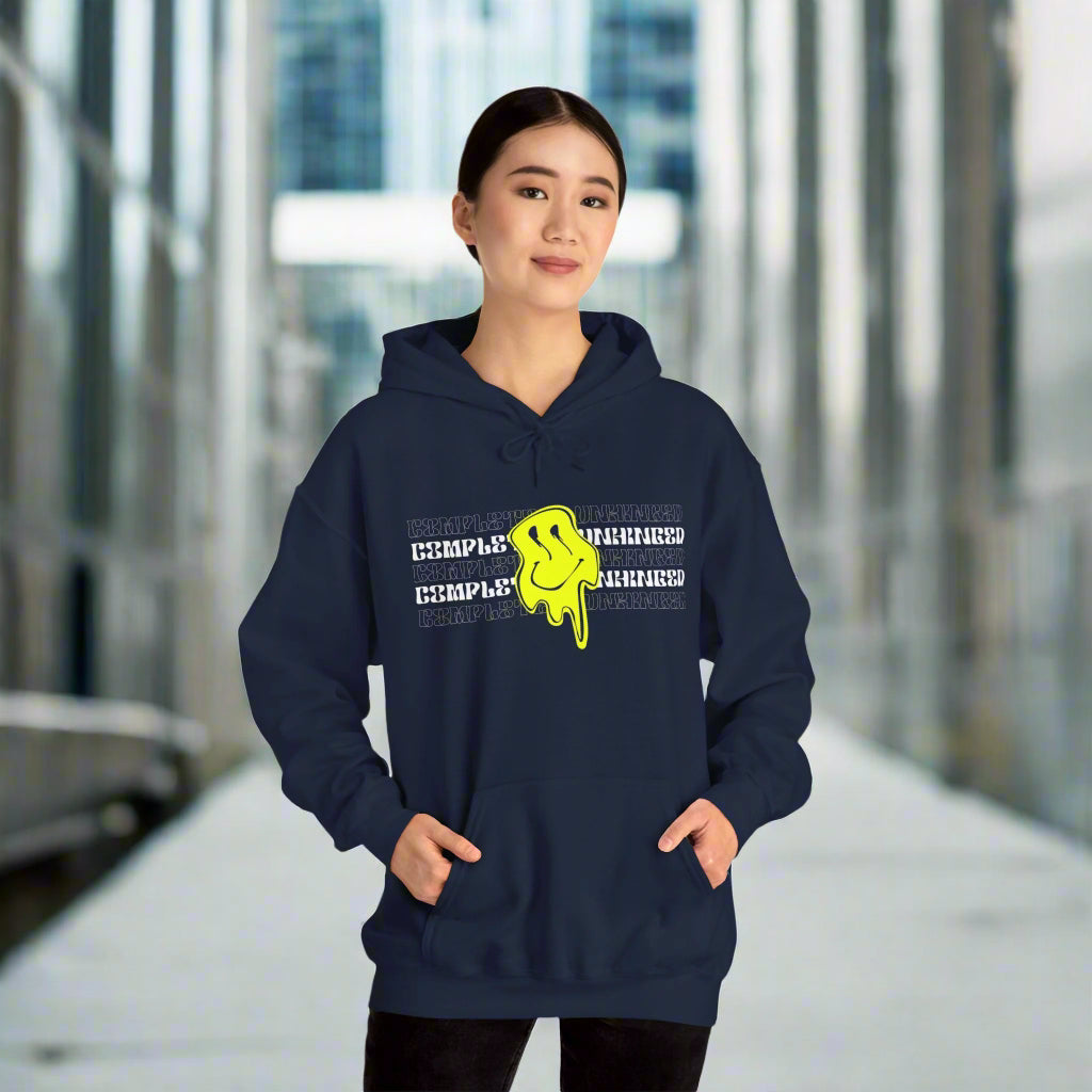 Completely Unhinged Unisex Hooded Sweatshirt