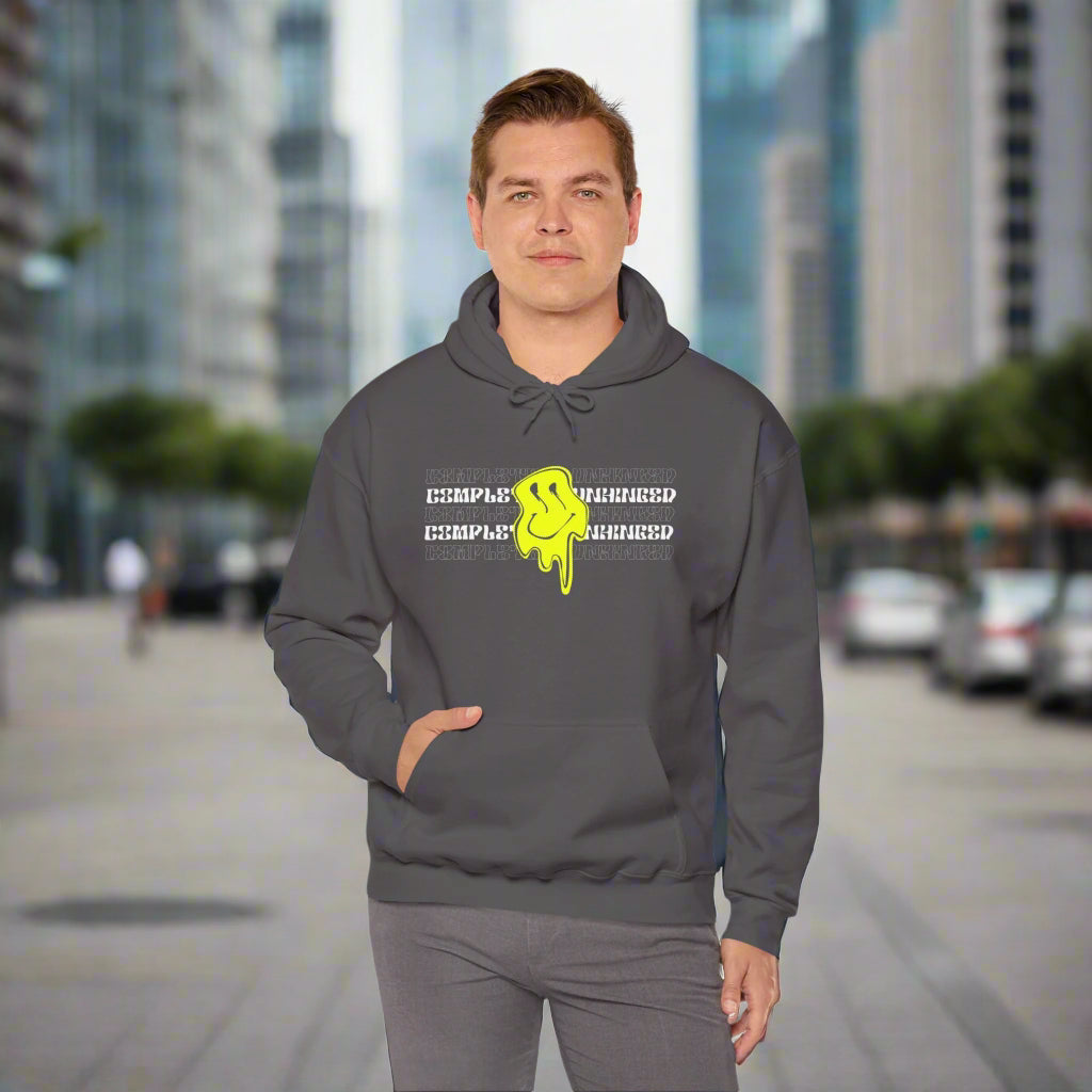 Completely Unhinged Unisex Hooded Sweatshirt