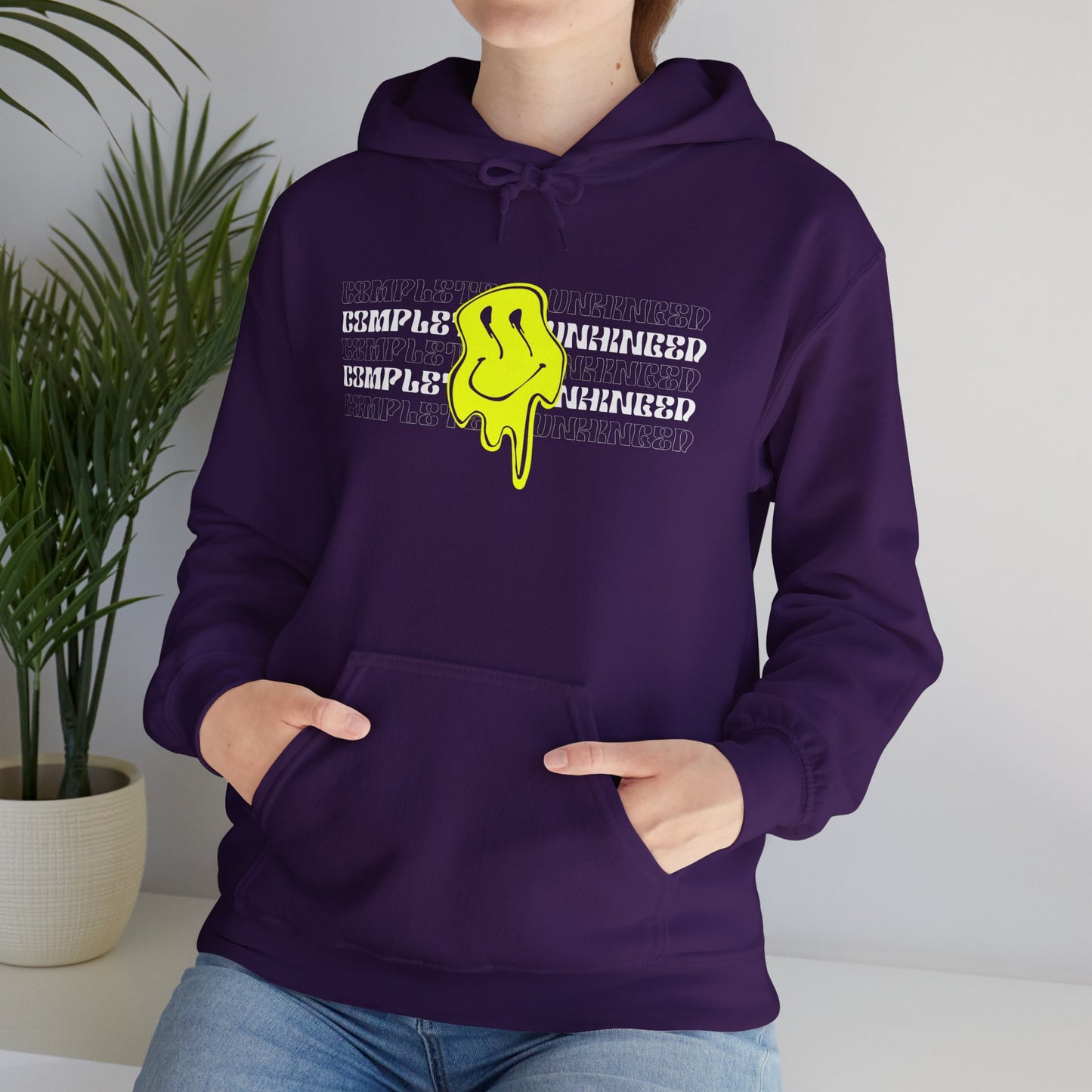 Completely Unhinged Unisex Hooded Sweatshirt