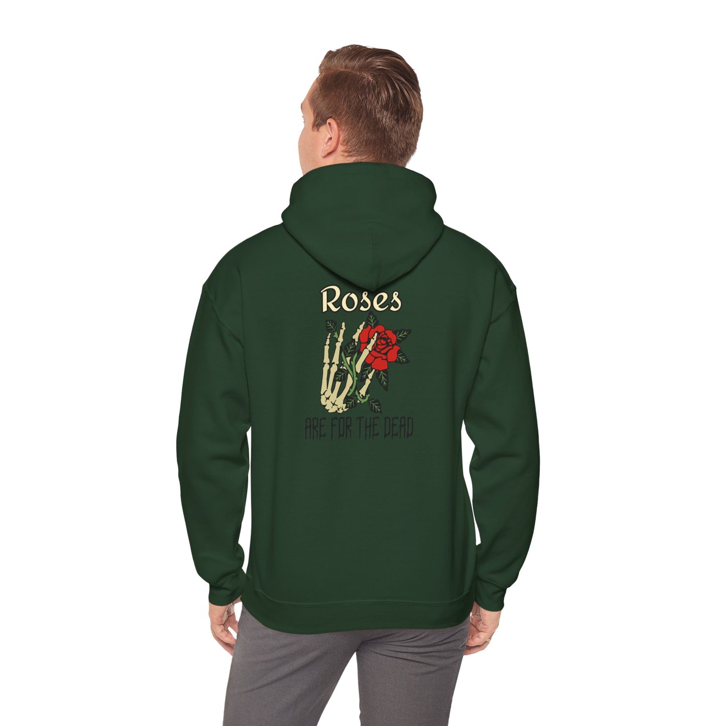 Roses Are for the Dead Graphic Unisex Hoodie